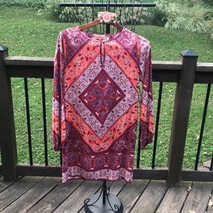 Chelsea & Violet Boho Style Long Sleeve Dress